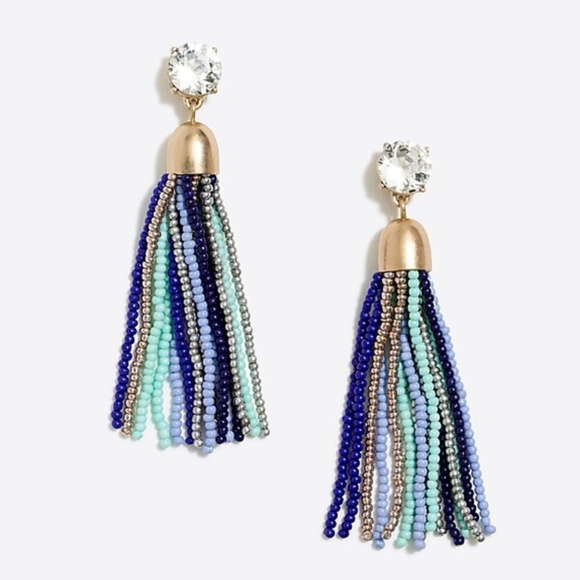 J. Crew Jewelry - J. Crew || Colorful Streamer Tassel Earrings
